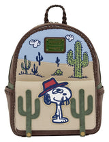 Loungefly Peanuts by Loungefly Mini Rucksack Spike Desert