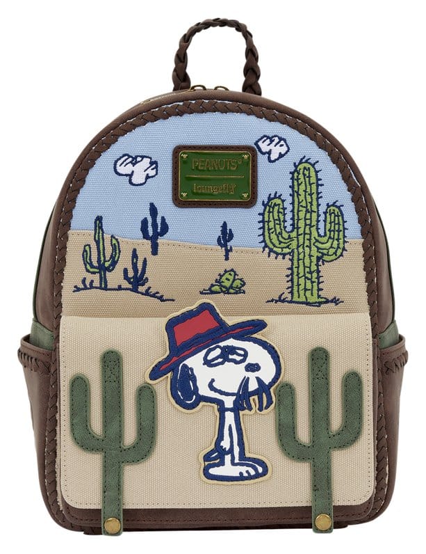 Loungefly Peanuts by Loungefly Mini Rucksack Spike Desert