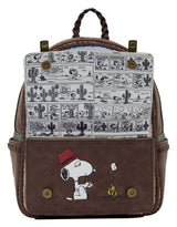 Loungefly Peanuts by Loungefly Mini Rucksack Spike Desert