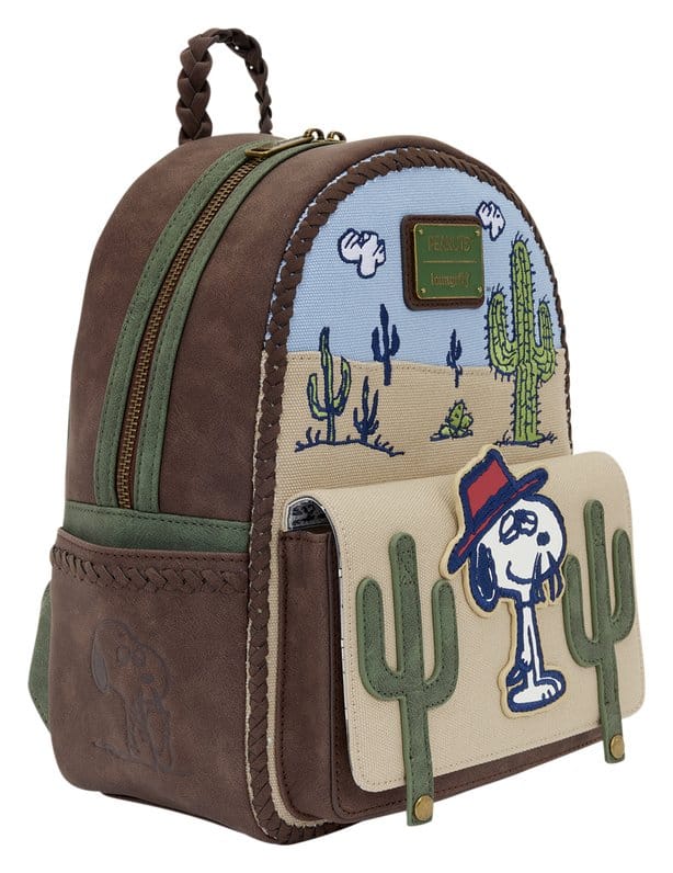 Loungefly Peanuts by Loungefly Mini Rucksack Spike Desert