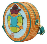 Loungefly Phineas & Ferb Perry the Platypus Pool Crossbody Bag