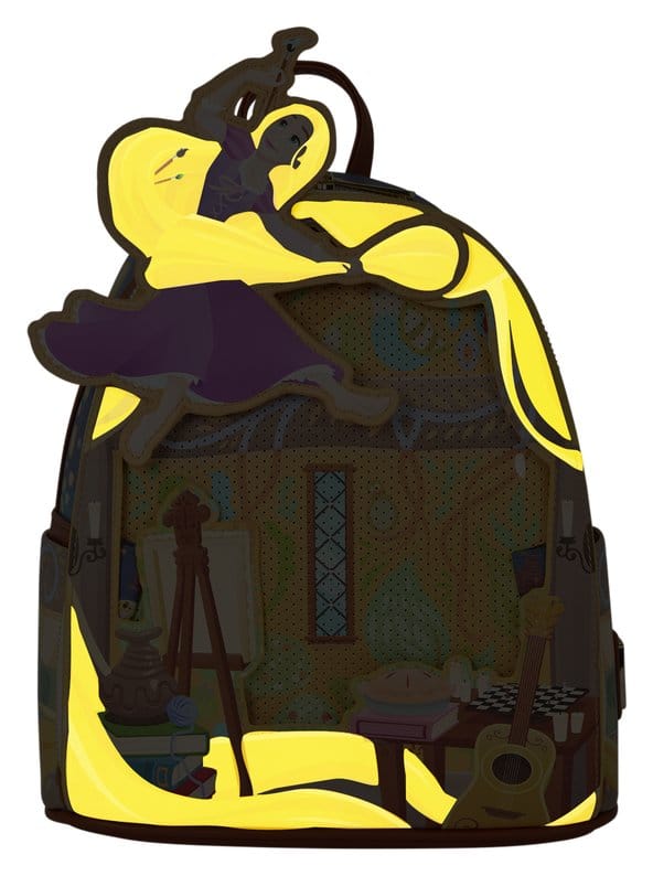 Loungefly Rapunzel Neu verföhnt Rapunzel Painting By Loungefly Mini Rucksack