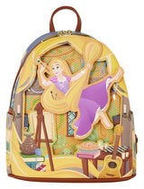 Loungefly Rapunzel Neu verföhnt Rapunzel Painting By Loungefly Mini Rucksack