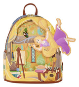 Loungefly Rapunzel Neu verföhnt Rapunzel Painting By Loungefly Mini Rucksack