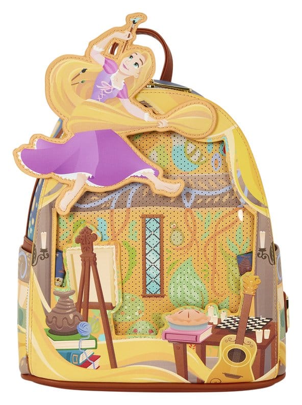 Loungefly Rapunzel Neu verföhnt Rapunzel Painting By Loungefly Mini Rucksack