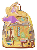 Loungefly Rapunzel Neu verföhnt Rapunzel Painting By Loungefly Mini Rucksack