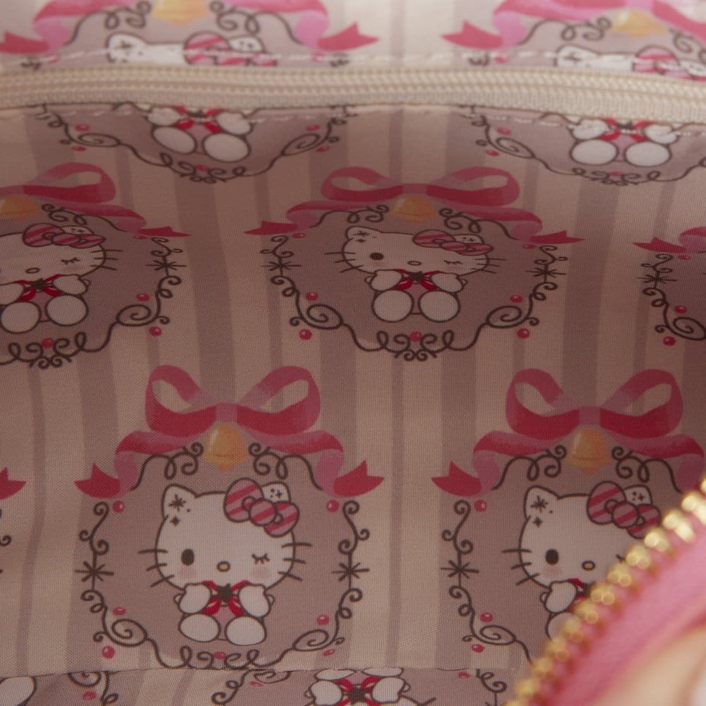 Loungefly Sanrio by Loungefly Hello Kitty Umhängetasche mit Perlenbesetztem Griff & Taschenanhänger