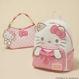 Loungefly Sanrio by Loungefly Hello Kitty Umhängetasche mit Perlenbesetztem Griff & Taschenanhänger