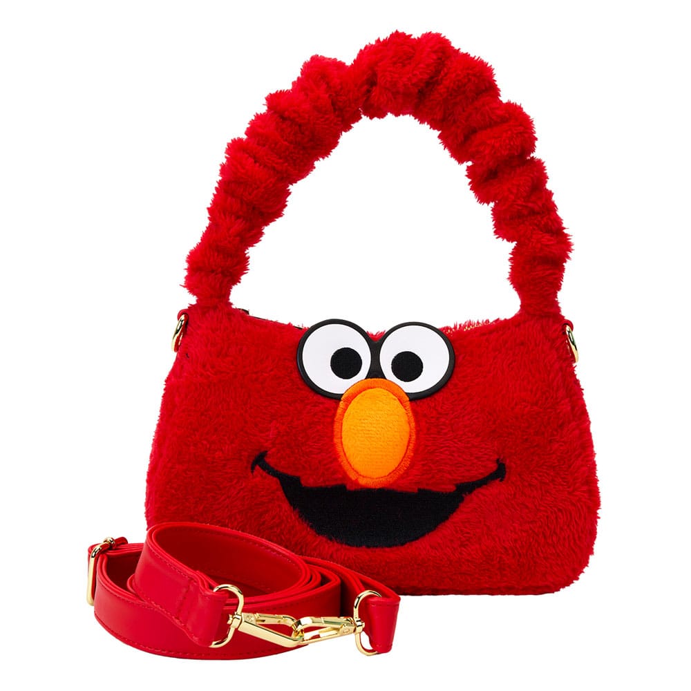 Loungefly Sesamstraße Elmo Plush Umhängetasche