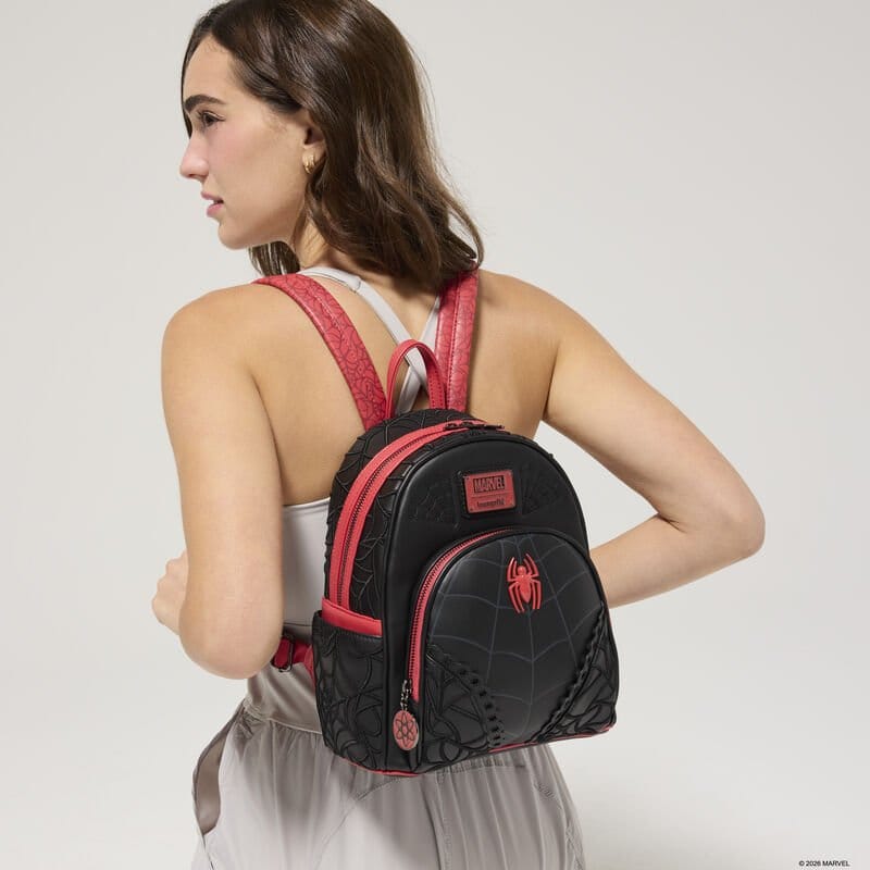 Loungefly Spider-Man by Loungefly Spider Web Mini Rucksack