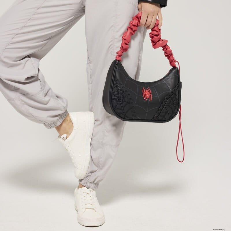 Loungefly Spider-Man By Loungefly Spider Web Umhängetasche