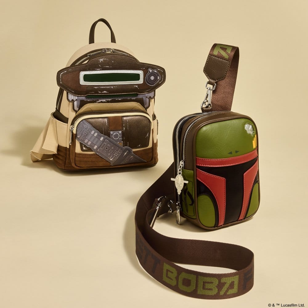 Loungefly Star Wars Boba Fett by Loungefly Sling Brusttasche / Umhängetasche