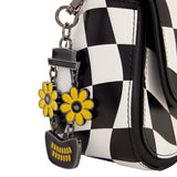 Loungefly Terrifier by Loungefly Art The Clown Checkered Umhängetasche
