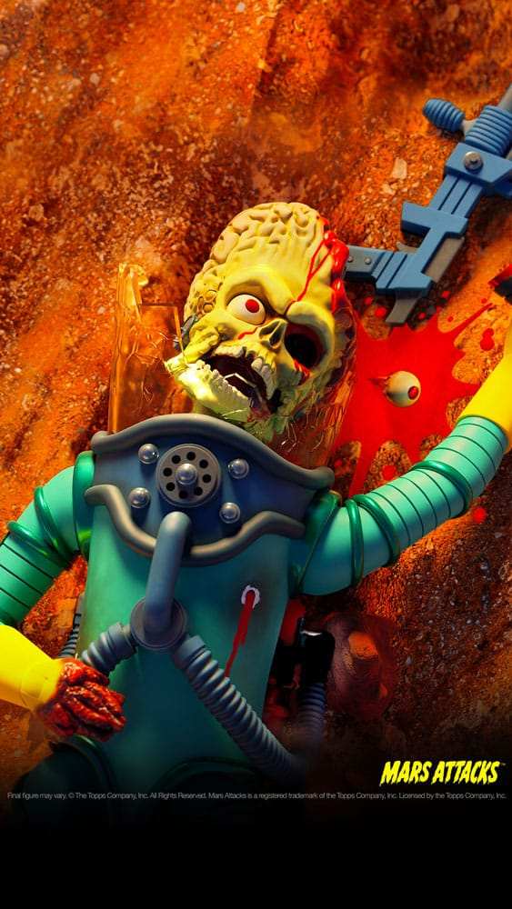 Mars Attacks Ultimates Martian Wave 1 (Smashing the Enemy) Actionfigur