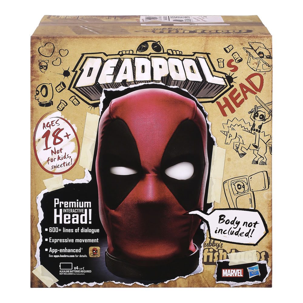 Marvel Legends Deadpools Interaktiver Premium Kopf von Hasbro 2