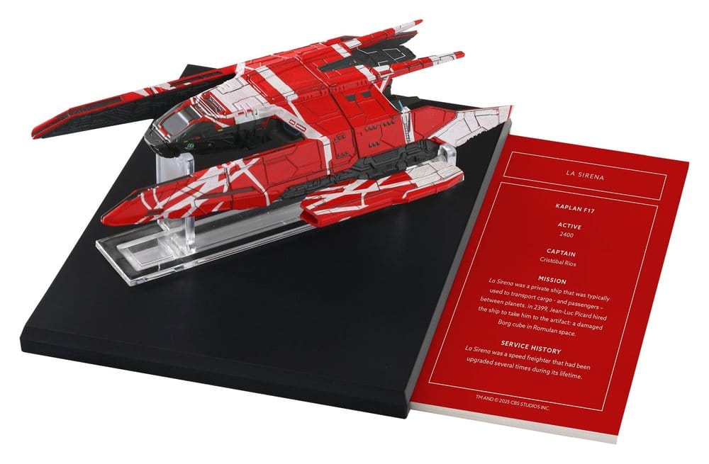 Master Replicas Star Trek La Sirena Die-Cast Modell
