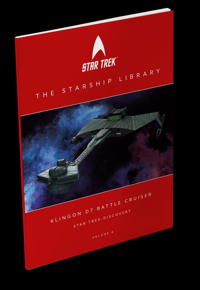 Master Replicas Star Trek Library Klingon D7 Battle Cruiser Die-Cast