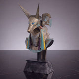 Master Replicas Stargate Anubis Jackal Guard Helmet Desktop Helm-Replik Replica