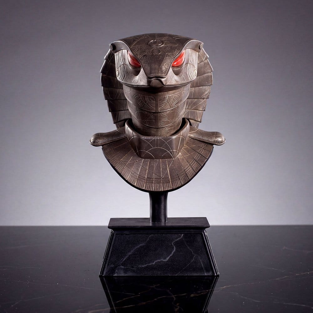 Master Replicas Stargate Apophis Serpent Guard Helmet Desktop Helm-Replik Replica
