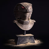 Master Replicas Stargate Apophis Serpent Guard Helmet Desktop Helm-Replik Replica