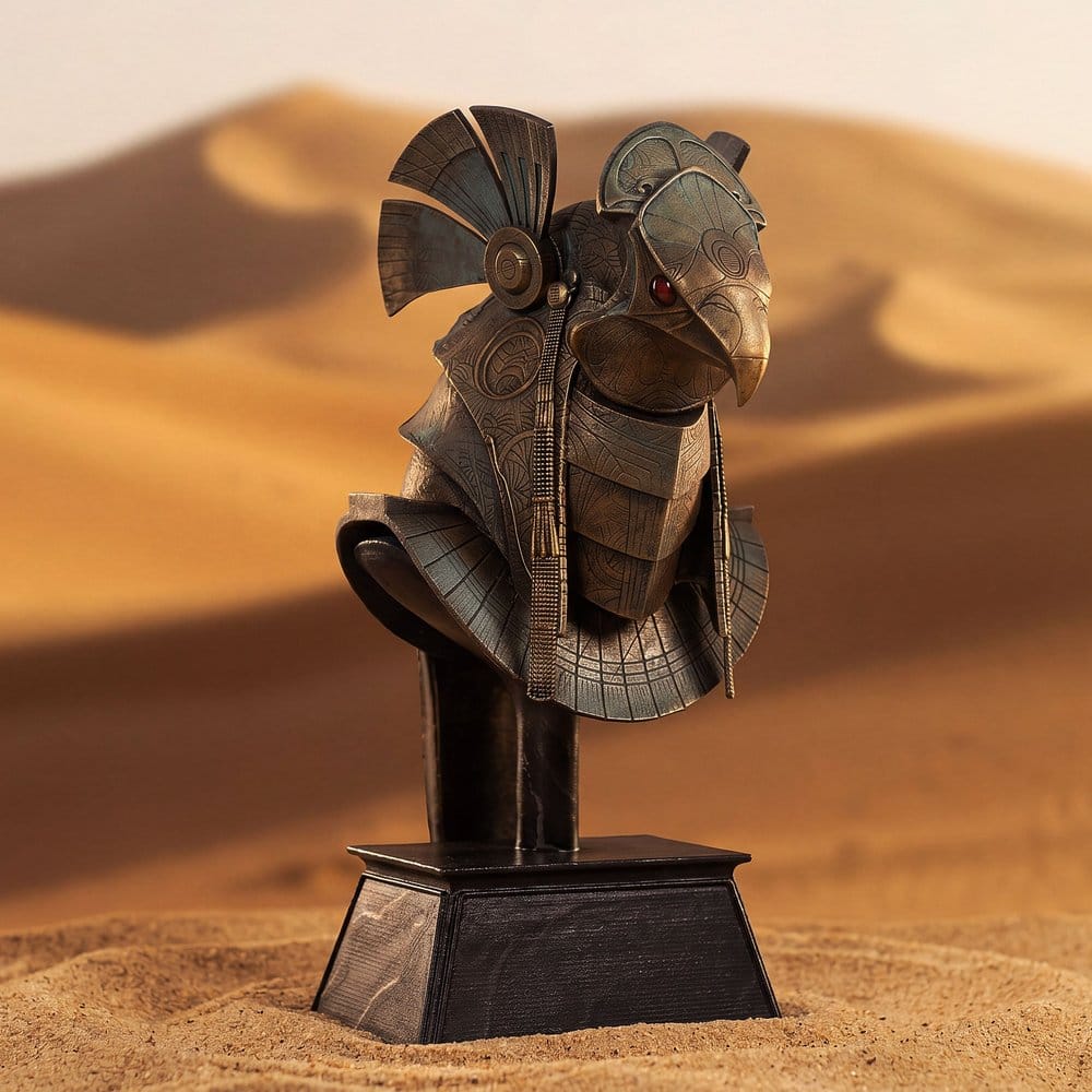 Master Replicas Stargate Horus Guard Helmet Desktop Helm-Replik Replica