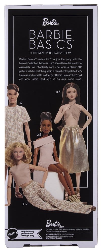 Mattel Barbie Basics Ken Signature Model 10 Puppe