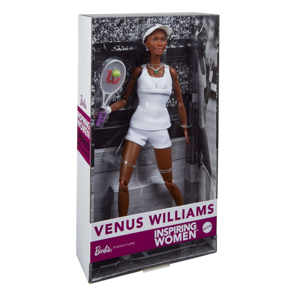 Mattel Barbie Inspiring Women Venus Williams Signature Puppe