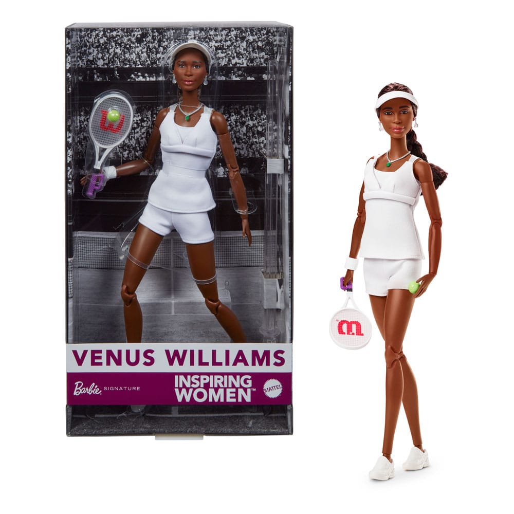 Mattel Barbie Inspiring Women Venus Williams Signature Puppe