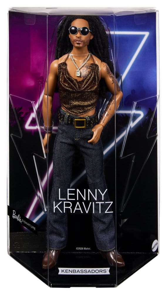 Mattel Barbie Lenny Kravitz Kenbassadors Signature Puppe