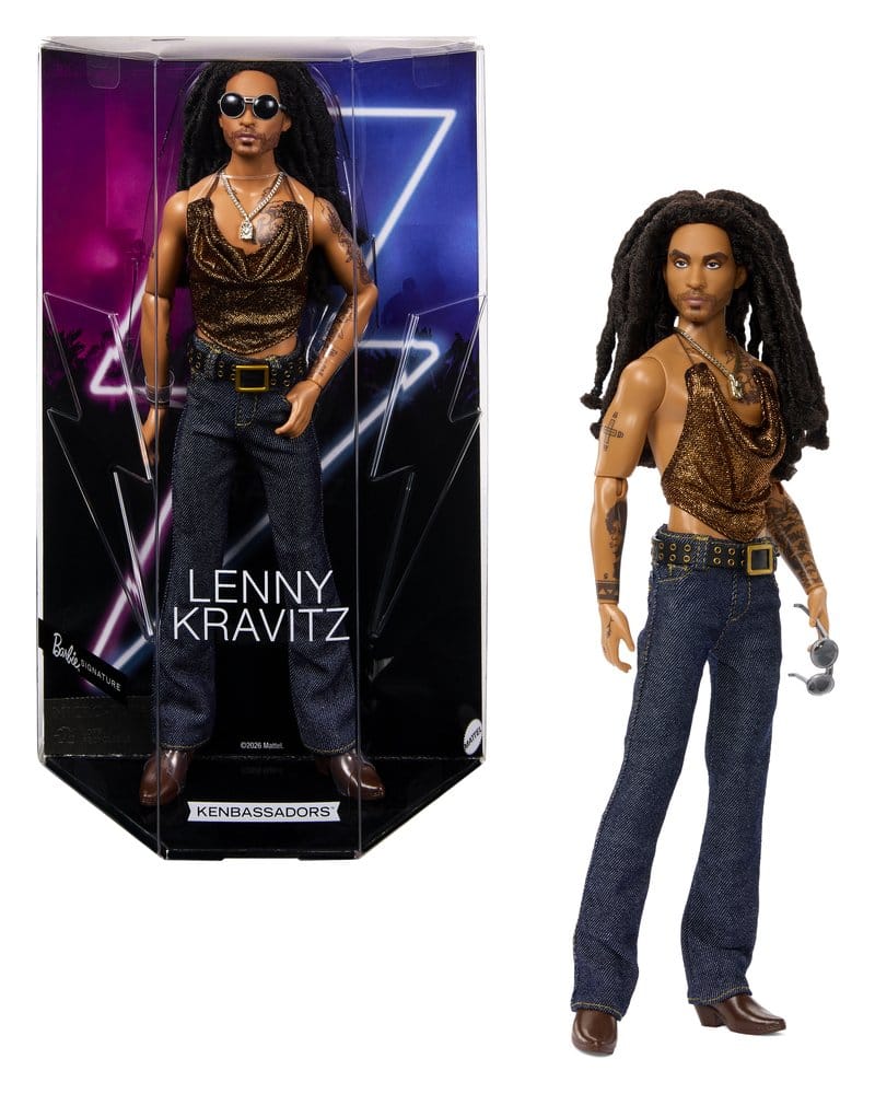Mattel Barbie Lenny Kravitz Kenbassadors Signature Puppe