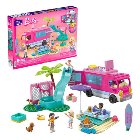 Mattel Barbie MEGA Abenteuer mit dem Traumwohnmobil Bauset