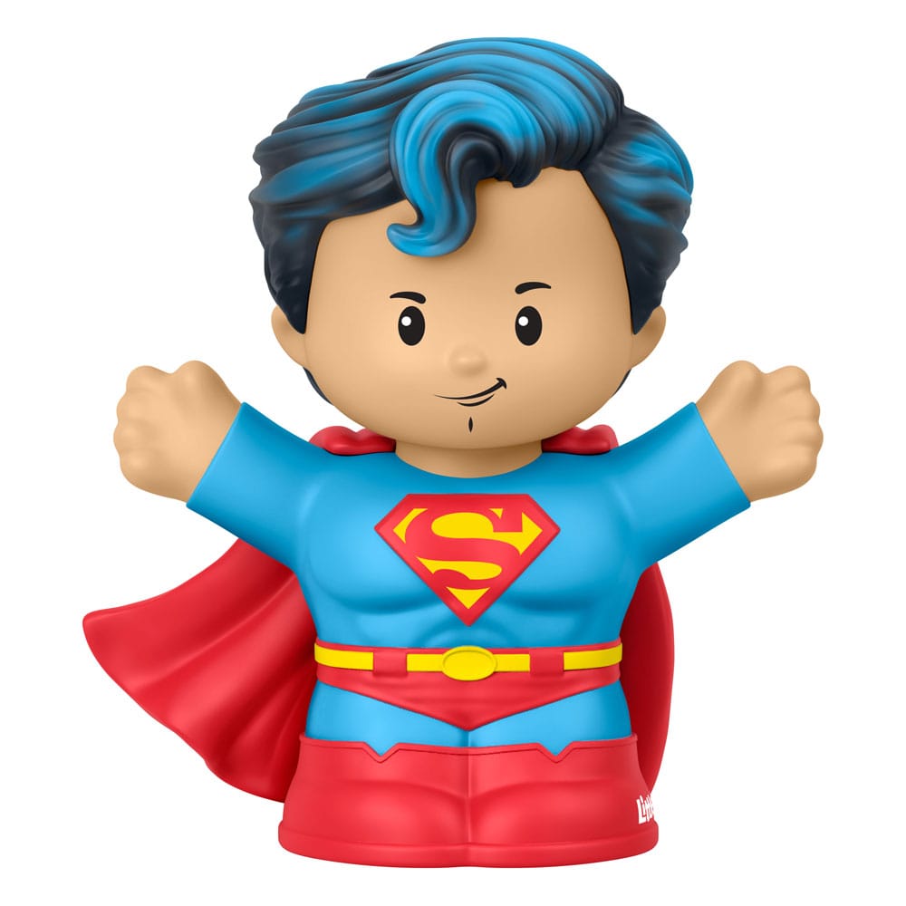 Mattel DC Comics Little People Collector Superman Through the Ages 4er-Pack Minifiguren