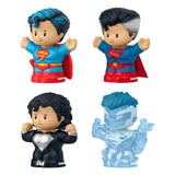 Mattel DC Comics Little People Collector Superman Through the Ages 4er-Pack Minifiguren