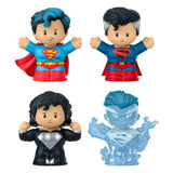 Mattel DC Comics Little People Collector Superman Through the Ages 4er-Pack Minifiguren