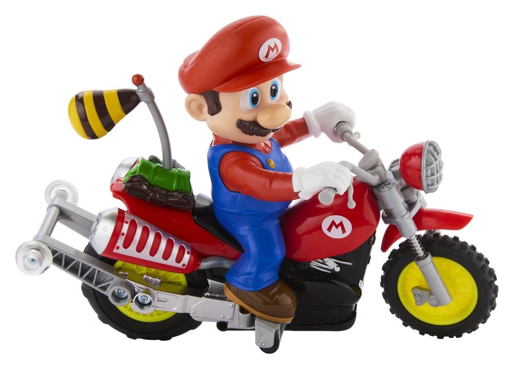 Mattel Der Super Mario Galaxy Film Mario Hot Wheels RC Motorrad Wheelie Motocross