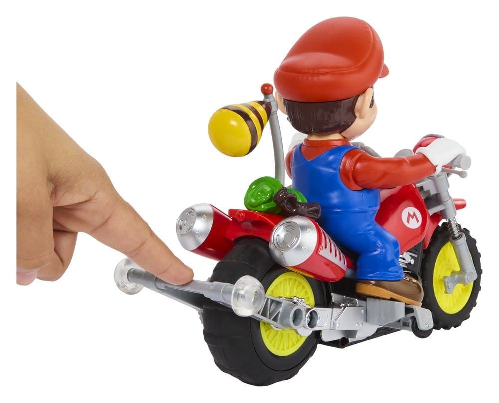 Mattel Der Super Mario Galaxy Film Mario Hot Wheels RC Motorrad Wheelie Motocross