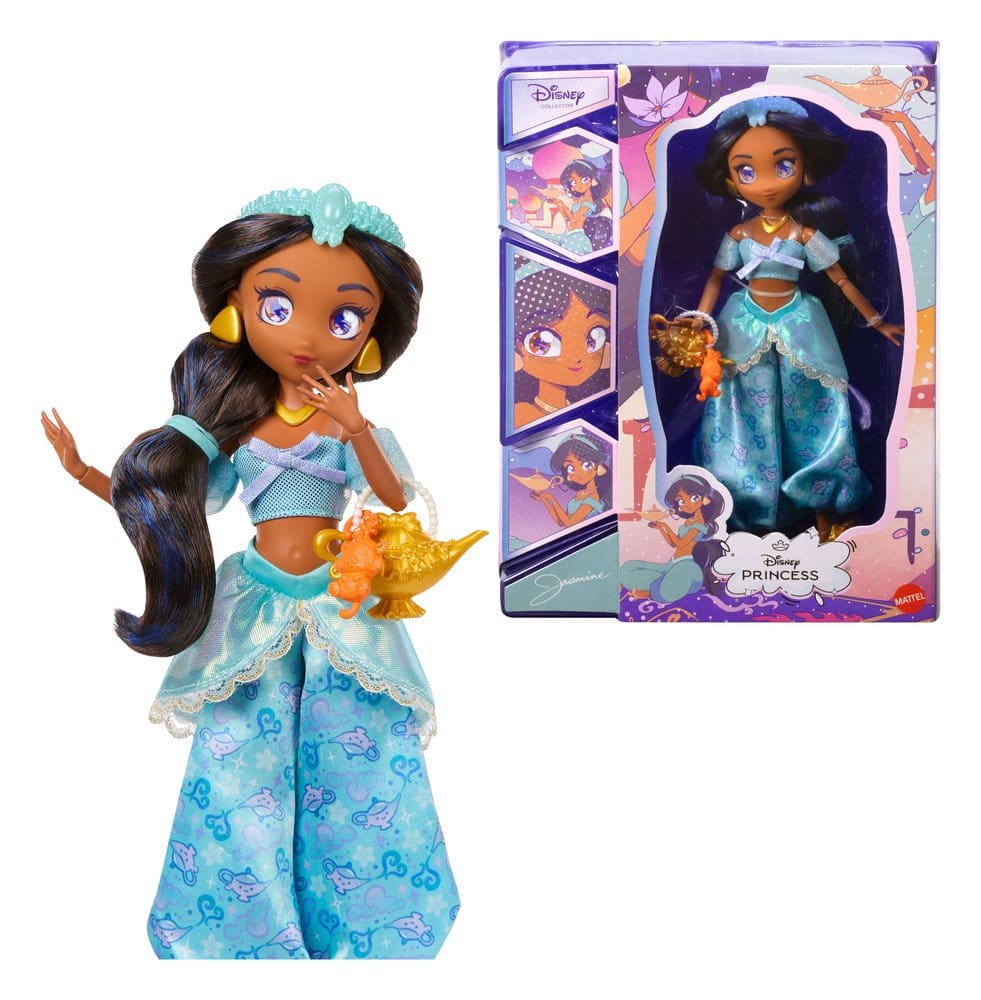Mattel Disney Princess Manga Jasmine Puppe