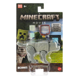 Mattel Ein Minecraft Film Dennis der Wolf Actionfigur