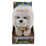 Mattel Ein Minecraft Film Dennis der Wolf mit Sound Plüschfigur