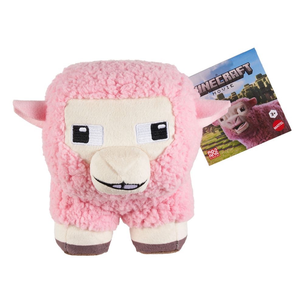 Mattel Ein Minecraft Film Rosa Schaf Plüschfigur