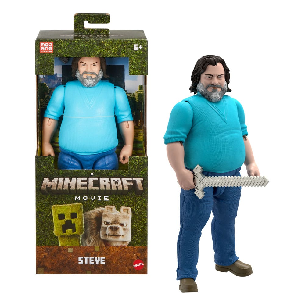 Mattel Ein Minecraft Film Steve Actionfigur