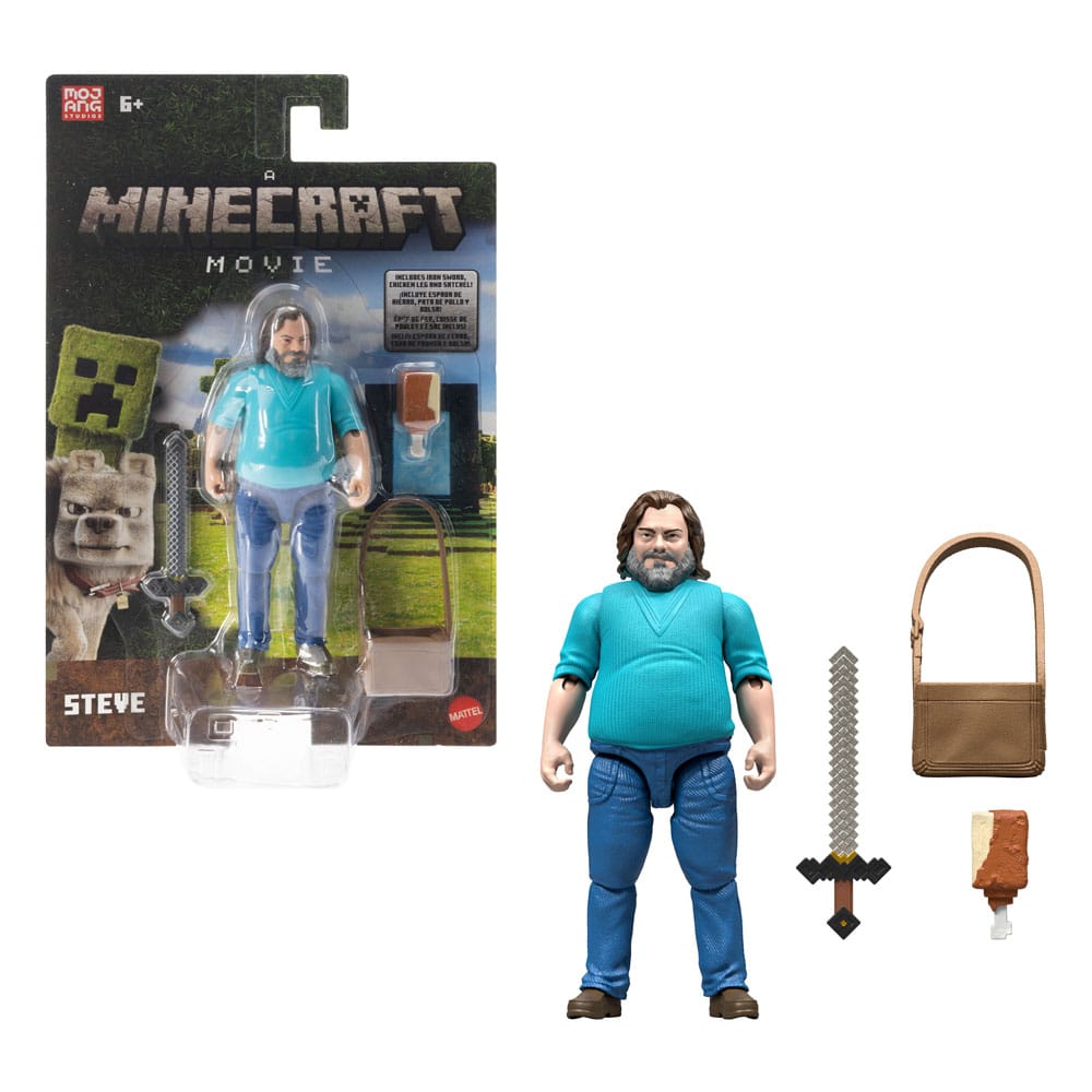 Mattel Ein Minecraft Film Steve Actionfigur