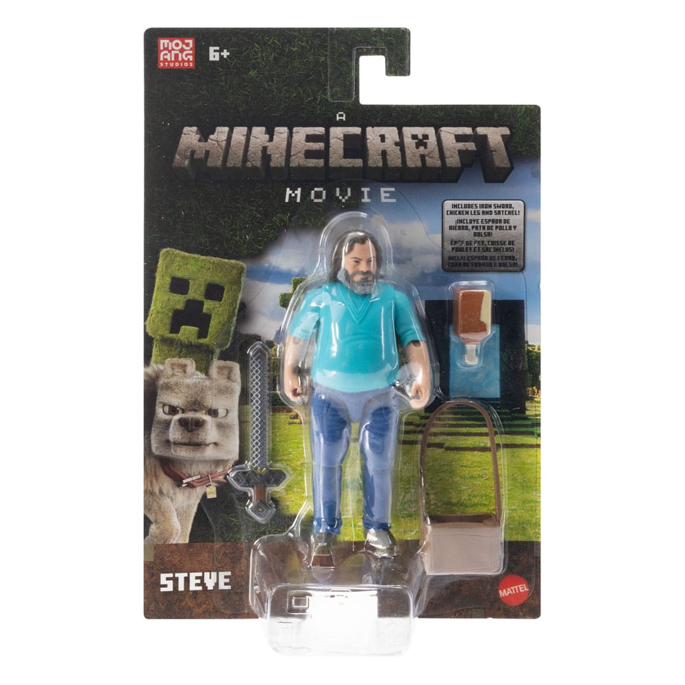 Mattel Ein Minecraft Film Steve Actionfigur