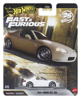 Mattel Fast & Furious Hot Wheels Premium Die-Cast 979P Sorteiment 1/64 Fahrzeuge (10)