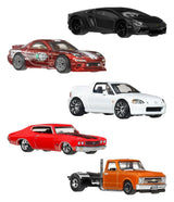Mattel Fast & Furious Hot Wheels Premium Die-Cast 979P Sorteiment 1/64 Fahrzeuge (10)