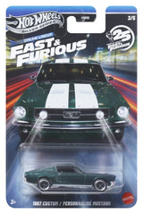 Mattel Fast & Furious Hot Wheels Silver Series Die-Cast 1/64 979N Sortiment (24)