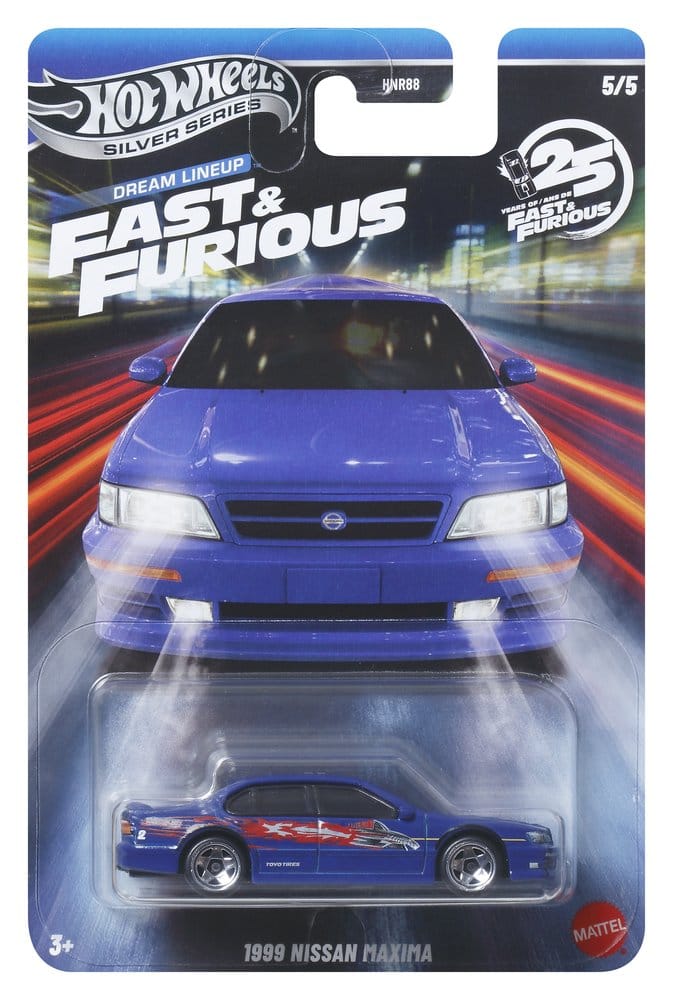 Mattel Fast & Furious Hot Wheels Silver Series Die-Cast 1/64 979N Sortiment (24)