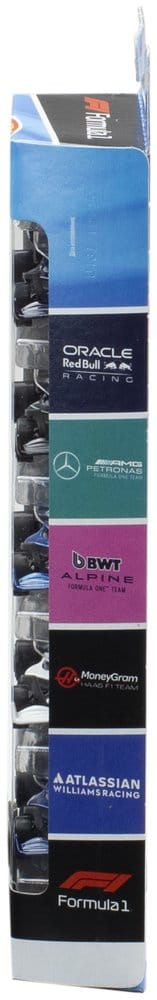 Mattel Formel 1 Hot Wheels Die-Cast 1/64 Fahrzeuge 5er-Pack 2025