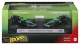 Mattel Formel 1 Hot Wheels KICK Sauber Team Premium 1/64 Die-Cast Fahrzeuge 2er-Pack