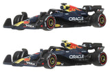 Mattel Formel 1 Hot Wheels Oracle Red Bull Racing Premium 1/64 Die-Cast Fahrzeuge 2er-Pack